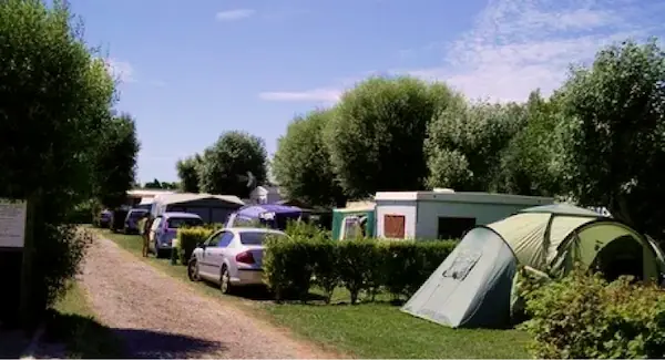 Emplacements au camping à Quend