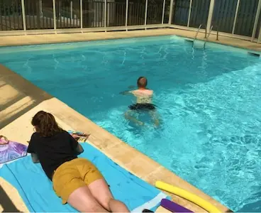 Piscine du camping à Quend